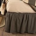 thumbnail image 3 of VHC Brands Kettle Grove Bedroom Decor, Queen Bed Skirt, Black, 60x80x16, 3 of 4
