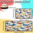 thumbnail image 2 of Butterfly Kitchen Mat Set of 2, Non Slip Kitchen Mats and Rugs for Floor, Soft Anti Fatigue Farmhouse Kitchen Floor Mat for Kitchen Sink Office Laundry, Watercolor Butterfly, 2 of 6