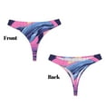 thumbnail image 3 of Kdxio String Motif Dauphin Hawaïen Sans Couture pour Femmes - String Taille Basse Invisible Extensible Culottes Respirantes pour Femmes-Petit, 3 of 6