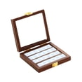 thumbnail image 1 of Paleta de madera Caja de acuarela Paleta vacía para pintores para de pintura al óleo Paleta de pintura Caja de pintura de acuarela 24 cuadrículas, 1 of 8