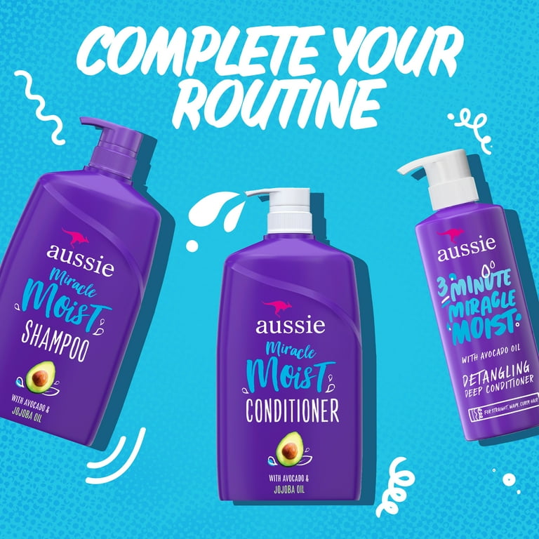 Aussie 3 Minute Miracle Deep Conditioner, Moist & Detangling