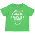thumbnail image 3 of Inktastic Banker Future Job Boys or Girls Toddler T-Shirt, 3 of 5