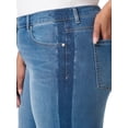 thumbnail image 4 of Gloria Vanderbilt Swan Series Women's Plus Wide Leg Jean, Sizes 16W-24W, 4 of 5