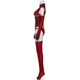 thumbnail image 3 of Darling in the franxxx Bodysuit Spandex Zentai Suit Tight  Red Jumpsuit Outfit for Women Adult, 3 of 7