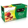 thumbnail image 1 of Tea4U Green-Tea, Peach Flavored 25-Teabags, 1 of 9