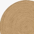 thumbnail image 4 of Jaipur Art And Craft Beautiful 300x300 10 x 10 Square feet)(117 x 117.00 Inch)Brown Round Jute AreaRug Carpet throw, 4 of 5