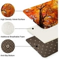 thumbnail image 6 of Fall Bath Mat for Bathroom, Bathroom Mats Rugs No Silp, Autumn Fall Tree Leaves Bathroom Decorations 20x32 Inches for Home Kitchen Bedroom, 6 of 6