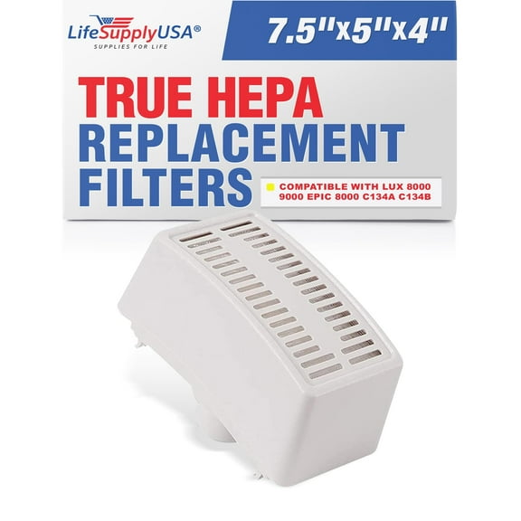 LifeSupplyUSA Vacuum Filter Replacement Compatible with Electrolux Lux Aerus Guardian Epic 8000/9000 Vacuum Cleaners Part 47404