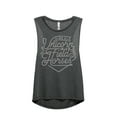 thumbnail image 1 of Be A Unicorn In A Field Of Horses Women's Fashion Sleeveless Muscle Tank Top Tee Charcoal Grey X-Lar, 1 of 4