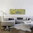 thumbnail image 2 of ARTCANVAS Yellow Gray Orange Modern Canvas Art Print - Size: 48" x 16" (1.50" Deep), 2 of 9
