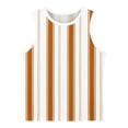 thumbnail image 4 of Maean Summer Tanks Top for Boys Girls Sleeveless Crew Neck Striped Loose Tank Shirts 3-15 Years, 4 of 6