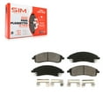 thumbnail image 1 of SIM Front Semi-Metallic Disc Brake Pads SIM-1019 for Car Cadillac CTS SRX STS Pontiac Bonneville, 1 of 8