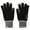 Black/Gray Heather, variant on Puma  Adult Knitted Winter Gloves