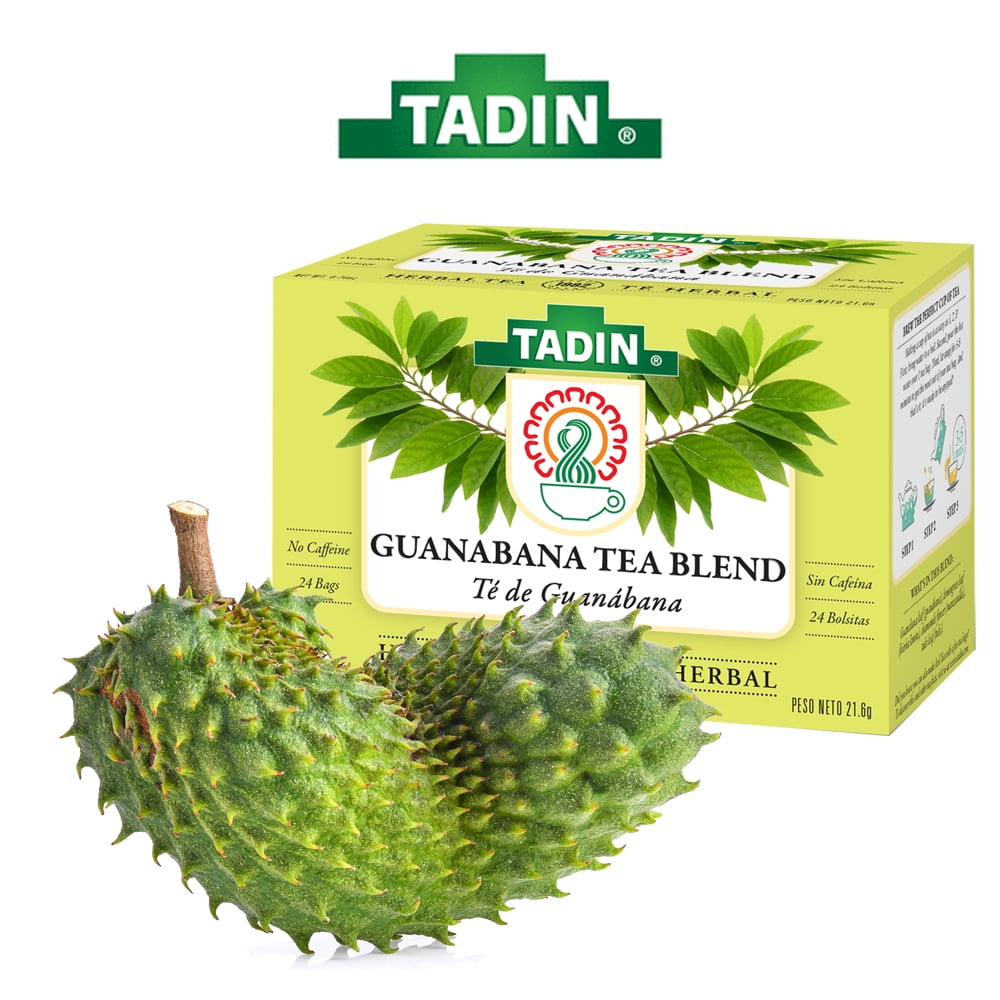 Tadin Soursop Graviola Herbal Tea Blend Natural Immune System Support High In Vitamins And Antioxidants No Caffeine 24 Bags 0 76 Oz Walmart Com Walmart Com Tadin Soursop Graviola Herbal Tea Blend Natural Immune System Support High In Vitamins And Antioxidants No Caffeine 24 Bags 0 76 Oz Walmart Com Walmart Com