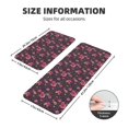 thumbnail image 2 of Sikiie Rose Mix Leopard 2 Kitchen Mat 2 PCS Cushioned Kitchen Rug, Waterproof Non-Slip Kitchen Mats for Kitchen, Floor Home, Sink, Laundry, 2 of 6
