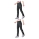 thumbnail image 1 of Guardurnaity Pantalones de senderismo para mujer, pantalones finos de secado rápido, pantalones de chándal elásticos a prueba de arañazos, ropa Negro METRO 2piezas, 1 of 6