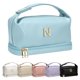 thumbnail image 1 of Bolsa de maquillaje Vogewood personalizada con mango y brocha Org., 1 of 7