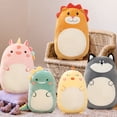 thumbnail image 3 of Cute Cartoon Plush Toys Stuffed Dinosaur Pig Dog Rabbit Cuddly Toy Soft Animal Doll Decoration for Girls Boys Kids Gift Birthday Party Type 14 60cm, 3 of 12