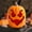 Style E, variant on Colaxi Halloween Pumpkin Light Indoor Decoration Adorable Vivid Details Pumpkin Lantern Resin Pumpkin Statue for Living Room Balcony D