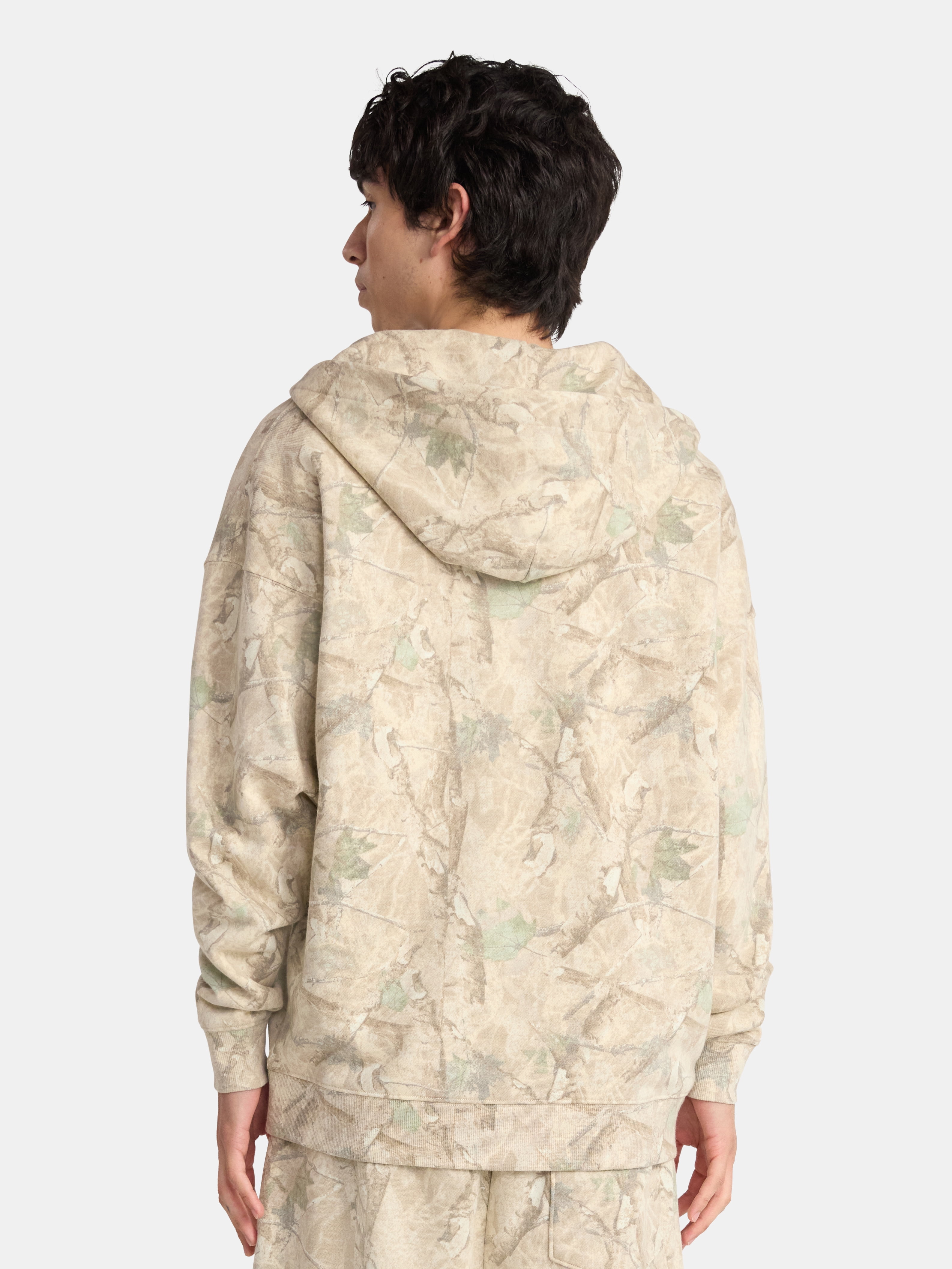 No Boundaries Zip Hoodie with Long Sleeves, Men's & Big Men's