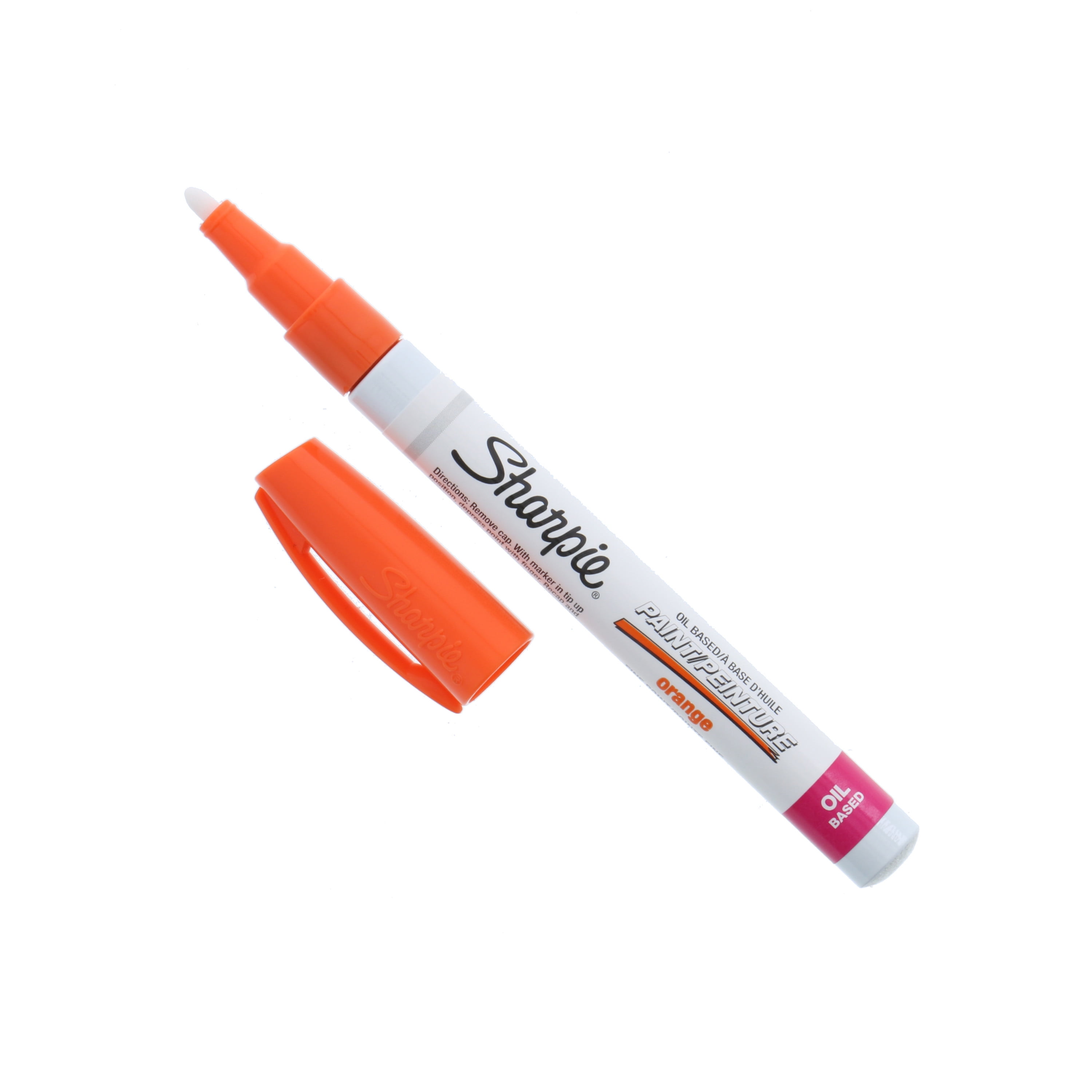 Sharpie® OilBased Paint Marker, Fine Point, Orange