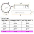thumbnail image 2 of Uxcell Silicone Watch Band 24mm Soft Rubber Watch Strap with Stainless Steel Buckle for Men Women, Pink, 2 of 7