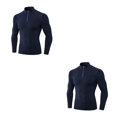 thumbnail image 3 of Sonducket Ropa interior térmica para hombre, Otoño Invierno, camisetas deportivas de alta elasticidad para hombre, jersey de manga larga con Type2 NO2, 3 of 6