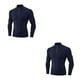thumbnail image 3 of Qarigey Ropa interior térmica para hombre, camisetas de otoño de alta elasticidad para hombre, jersey de manga con cuello y cremallera para Type2 NO2, 3 of 6