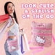 thumbnail image 5 of Bolso Hello Kitty Sanrio para Niñas, Adolescentes y Mujeres Rosa con Estampado de Leopardo, 5 of 6