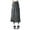 Grey, variant on Huaizzzy Women's High Waist A Line Midi Skirt Loose Fit Workwear Skirt for Daily Wear Casual Retro Style Flowy Comfortable Summer Fall Outfit Womens Jean Skirt Detachable Skirt Wedding Dress Zipper