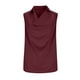 thumbnail image 2 of TaTaai Women's Elegant Sleeveless Lapel Draped Neck Satin Blouses Solid Color Fashion Casual Lightweight Tops Comfortable for Party Office Dating Gift, 2 of 8