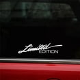 thumbnail image 3 of New Laser Decoration Car Reflective Laser Decal Car LIMITED EDITION Sticker Vinyl Car-styling Sticker WHITE, 3 of 8
