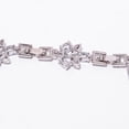 thumbnail image 6 of Iolite, CZ 925 Sterling Silver Adjustable Bracelet 7-8" B130315, Gift for her, 6 of 6