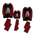 thumbnail image 2 of Pyjamas de Noël Assortis pour Enfants Hommes Femmes Vêtements de Nuit Famille Ensembles de Pyjamas Élan Xmas, 2 of 3