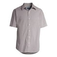 thumbnail image 6 of Arrow Men's Big and Tall Hamilton Poplin Wrinkle Free Short Sleeve Shirt, 6 of 6