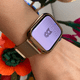thumbnail image 4 of Correa para Apple Watch  de 41 mm Metálica + Protector lateral de pantalla. Estilo Milanese. Mamá Pulpo  Milanese case lateral, 4 of 7