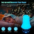 thumbnail image 6 of SkyAuks Glow in The Dark Garden Pebbles, Glowing Rocks for Indoor Outdoor Decor, Fish Tank, Yard, Driveway (Blue), 6 of 8
