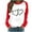 #0031-Black, variant on Uootdi Valentine's Day Women's Funny Love Heart Graphic Long Sleeve Shirts Color Block Crewneck Raglan Pullover Top Gift