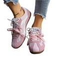 thumbnail image 6 of NexTorq Shoes for Women Sneakers, Walking Shoes Women, Sneakers for Women Retro Fashion Trendy Sneakers with Foam Insole Casual Shoes for Walking Tennis Classic Non-Slip Comfort Shoes Pink 5.5, 6 of 7