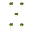 thumbnail image 1 of Advancent Decoración verde Hojas de palma artificiales para ambiente exótico Hojas de palma artificiales Plantas Hoja de plumas de primavera Type2 NO2, 1 of 6