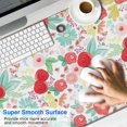 thumbnail image 2 of Long Mouse Pads for Desk,Pioneer Flower Floral Print Pattern Desk Mats on Top Of Desks, Desk Mouse Pad Extra Large with 3mm Non-Slip Base and Stitched Edge for Gaming,Office,Work,Home 47.3"x23.6", 2 of 6