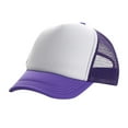 thumbnail image 2 of PInxai Boys Girls Baseball Caps Mesh Breathable Sports Caps Color Block Visor Cap Outdoor Sun Protection Quickly Dry Caps,K,, 2 of 3