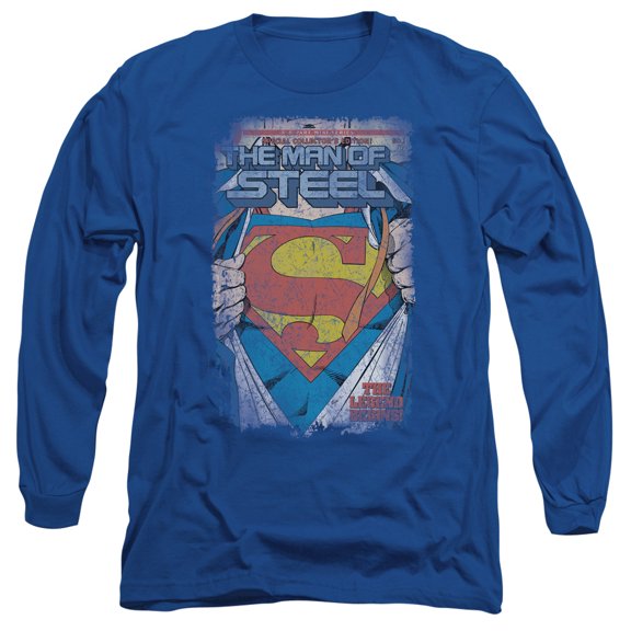 Superman - Legendary - Long Sleeve Shirt - Large