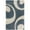 Slate / Ivory, variant on SAFAVIEH Florida Mirabelle Geometric Shag Area Rug, Slate/Ivory, 3'3" x 5'3"