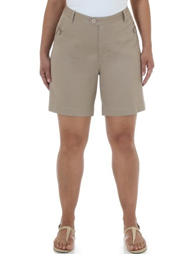 riders by lee mid rise shorts