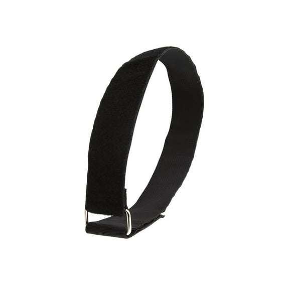 Secure Cable Ties 30 x 3 Inch Heavy Duty Black Cinch Strap - 5 Pack