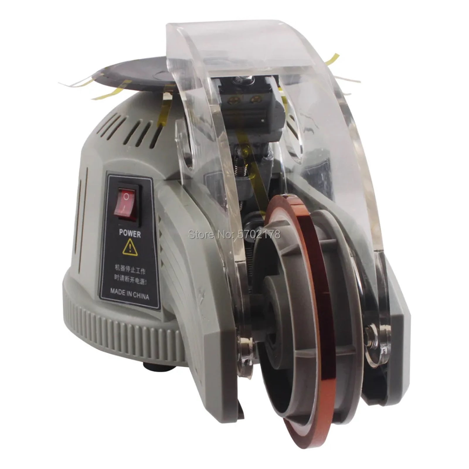 Electronic Carousel Tape Dispenser Automatic Packing Tape Dispenser Tape Adhesive Cutting Cutter Machine Office Equipment