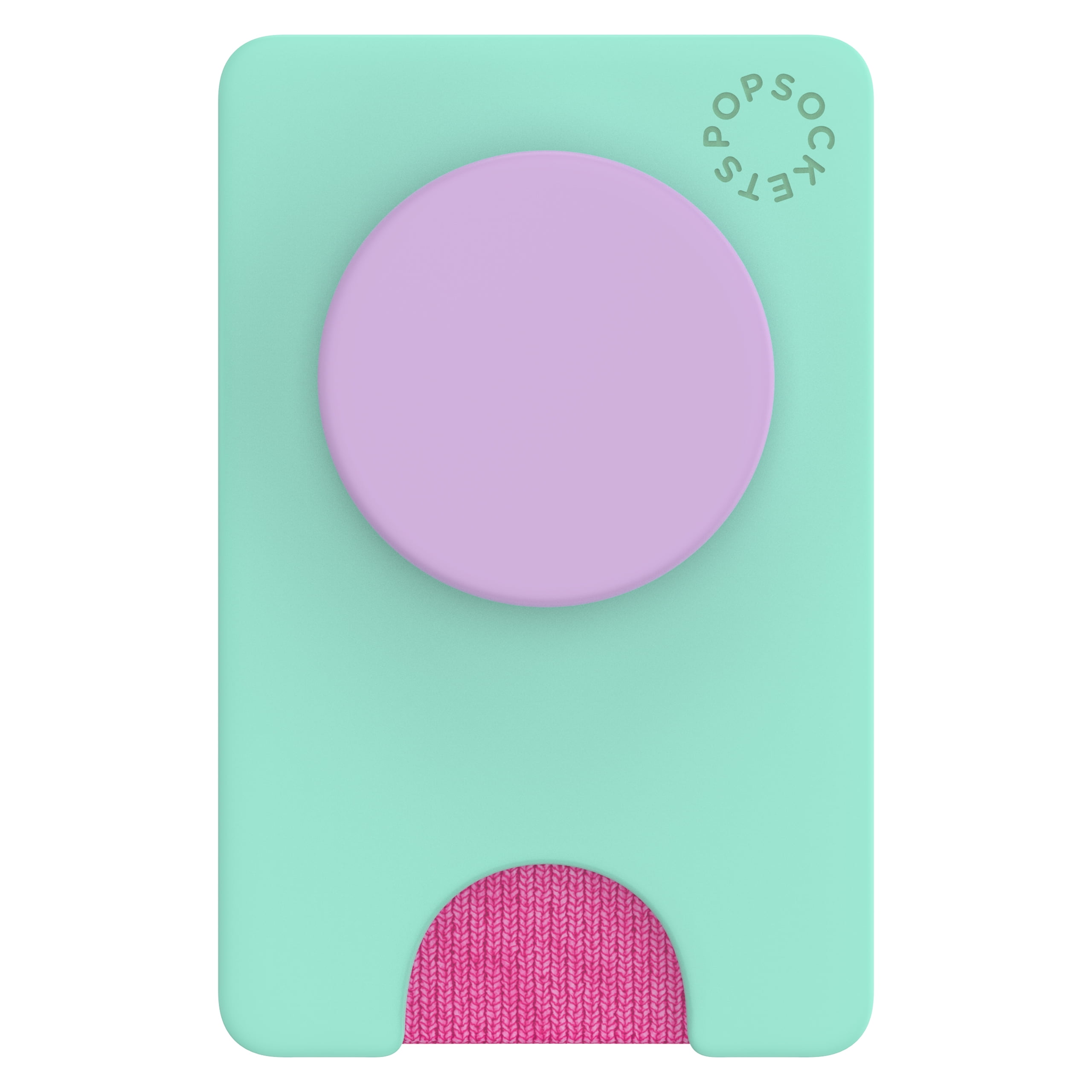 Swappable & Repositionable Wallet PopSockets PopWallet+ Blush Pink 