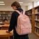 thumbnail image 4 of Backpack Made Of Corduroy Material Can Be Carried By Hand And Has A Large Capacity For Commuting, 4 of 6