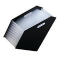 thumbnail image 5 of Eease Black Foldable Magazine Storage Rack Desktop Organizer, 5 of 7